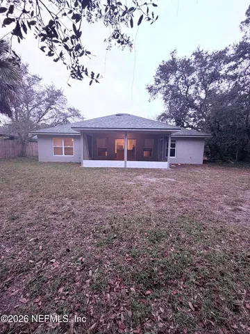 front view of house with a yard
