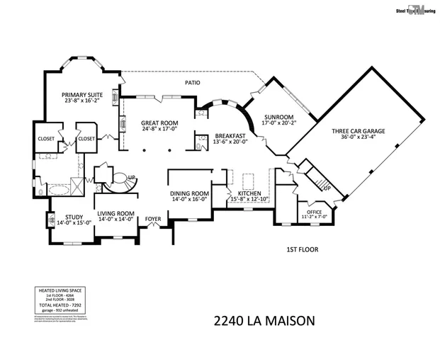 $2,325,000 | 2240 La Maison Drive, Charlotte, NC 28226