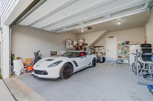 a view of car garage