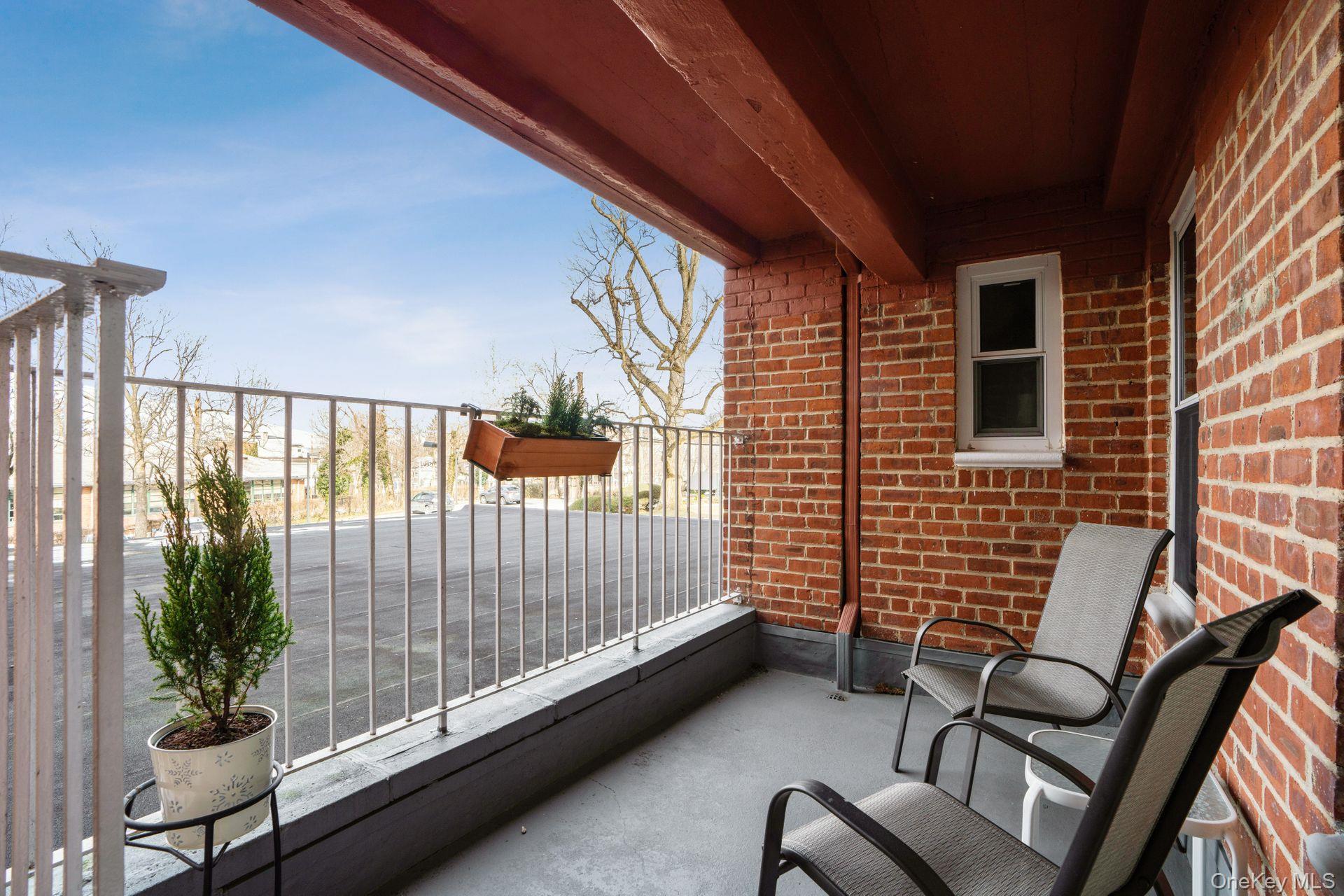 565 Broadway, Unit 1F Hastings-on-Hudson, NY 10706 - Photo 13 of 17 a view of balcony with furniture