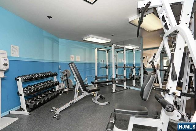 387 Green Mountain Road Mahwah, NJ 07430 - Photo 22 of 25 a view of a room with gym equipment
