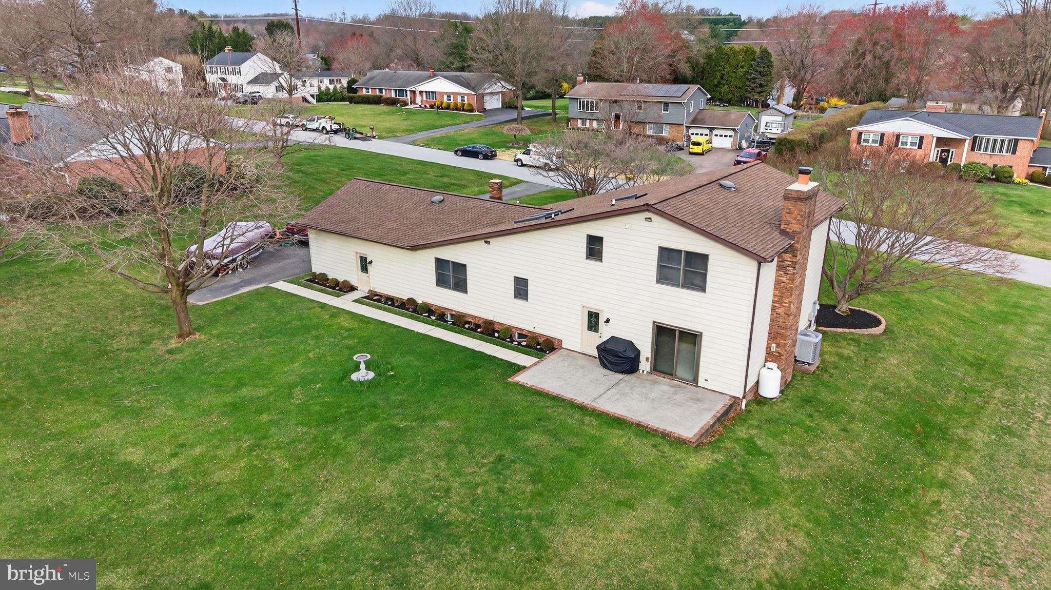 1703 Brickhouse Lane Fallston, MD 21047 - Photo 37 of 43 an aerial view of a house with a garden