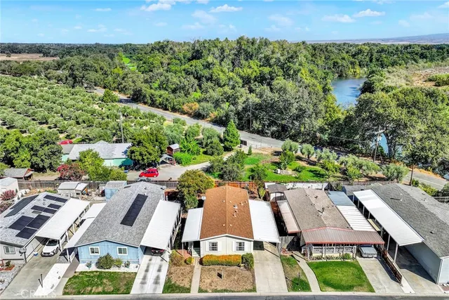 a view of balcony with wooden floor