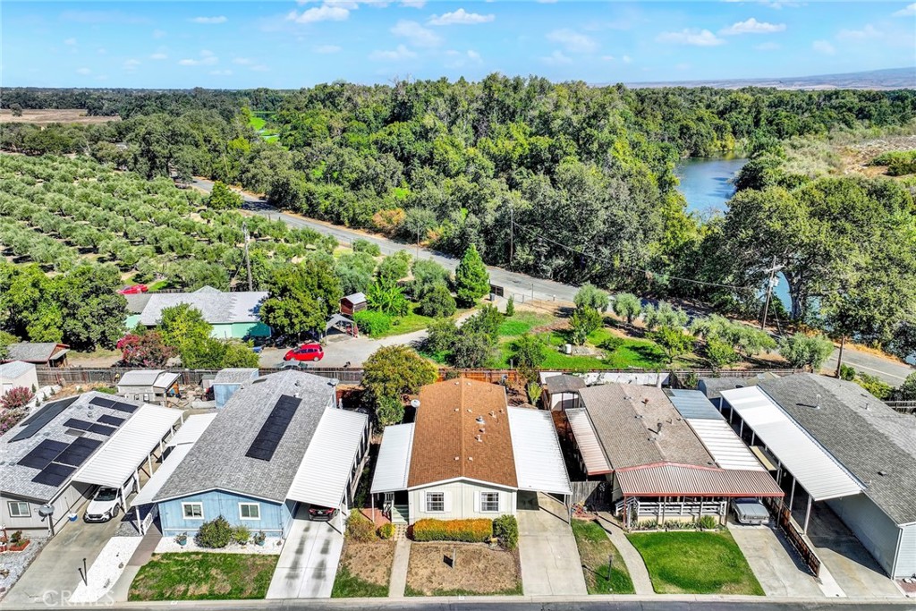 3835 Gardiner Ferry Road, Unit 31 Corning, CA 96021 - Photo 47 of 58 an aerial view of a house with a garden