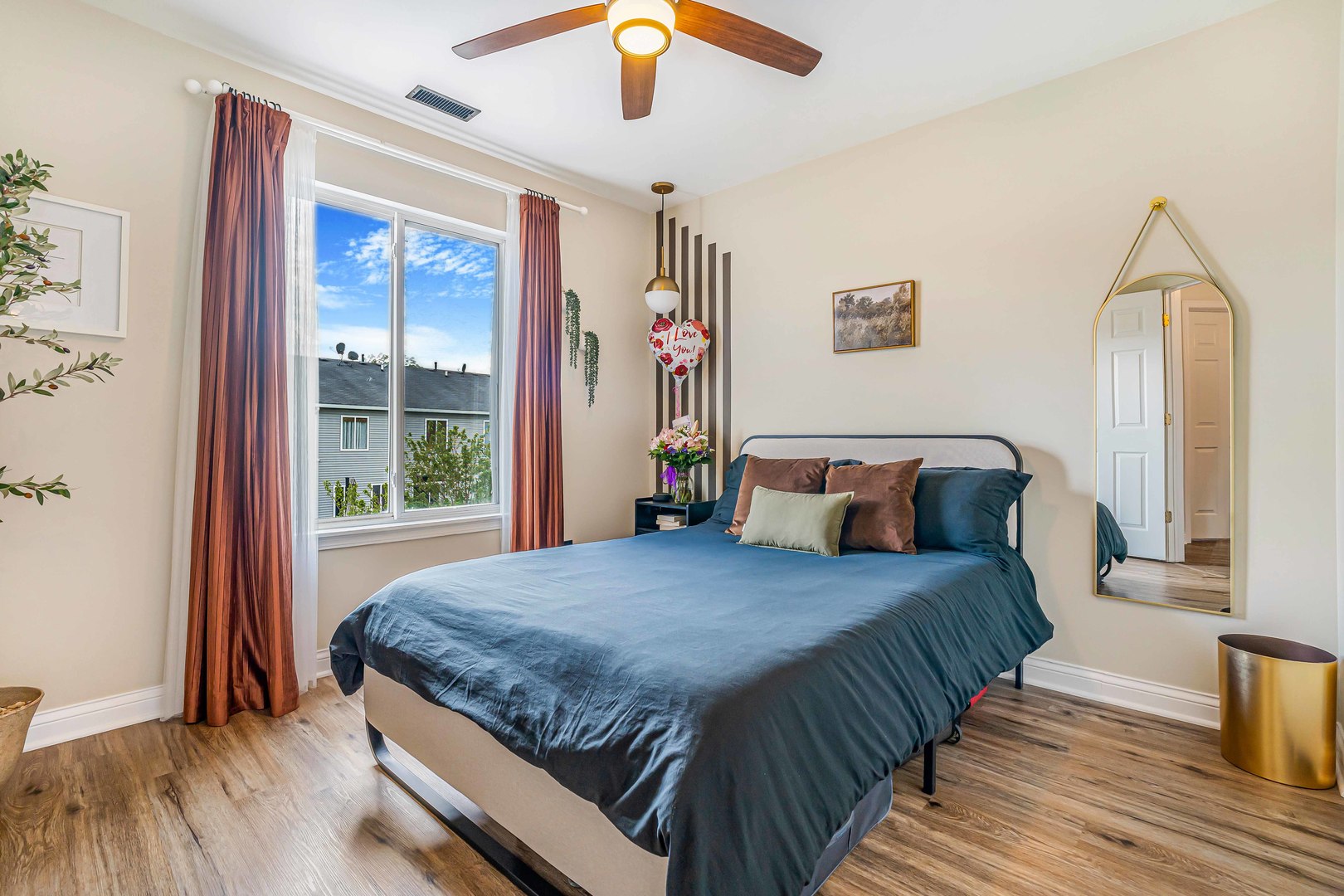 684 Edward Drive Romeoville, IL 60446 - Photo 10 of 17 a bedroom with bed and window