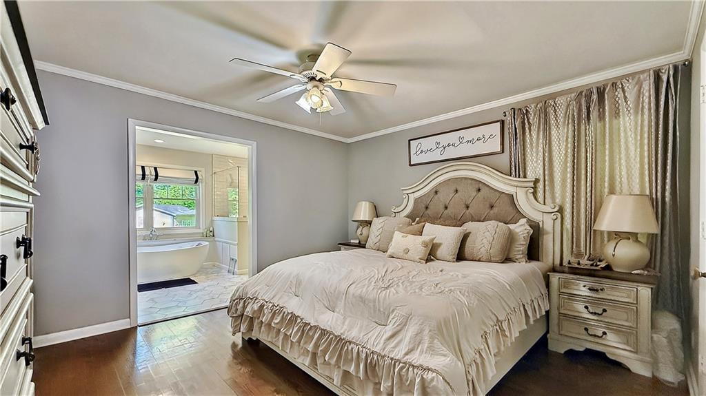 120 Valley Circle Calhoun, GA 30701 - Photo 26 of 39 a bedroom with a bed and a window