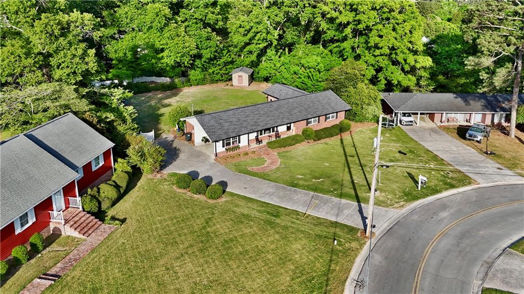120 Valley Circle Calhoun, GA 30701 - Photo 36 of 39 an aerial view of a house