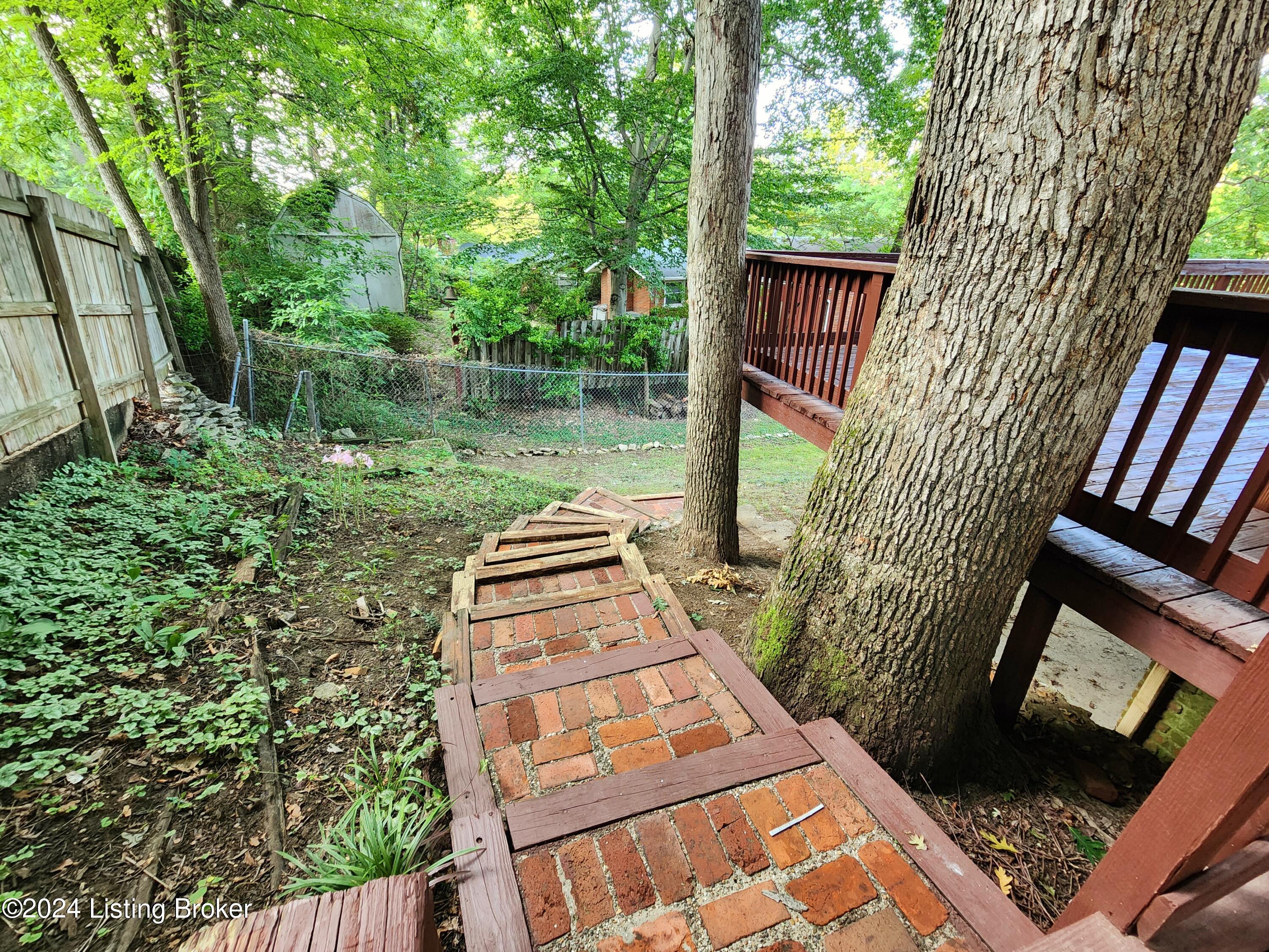 1201 Rudgate Cove Louisville, KY 40214 - Photo 7 of 44 Stairs to back Yard