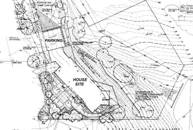 a view of a hallway with windows