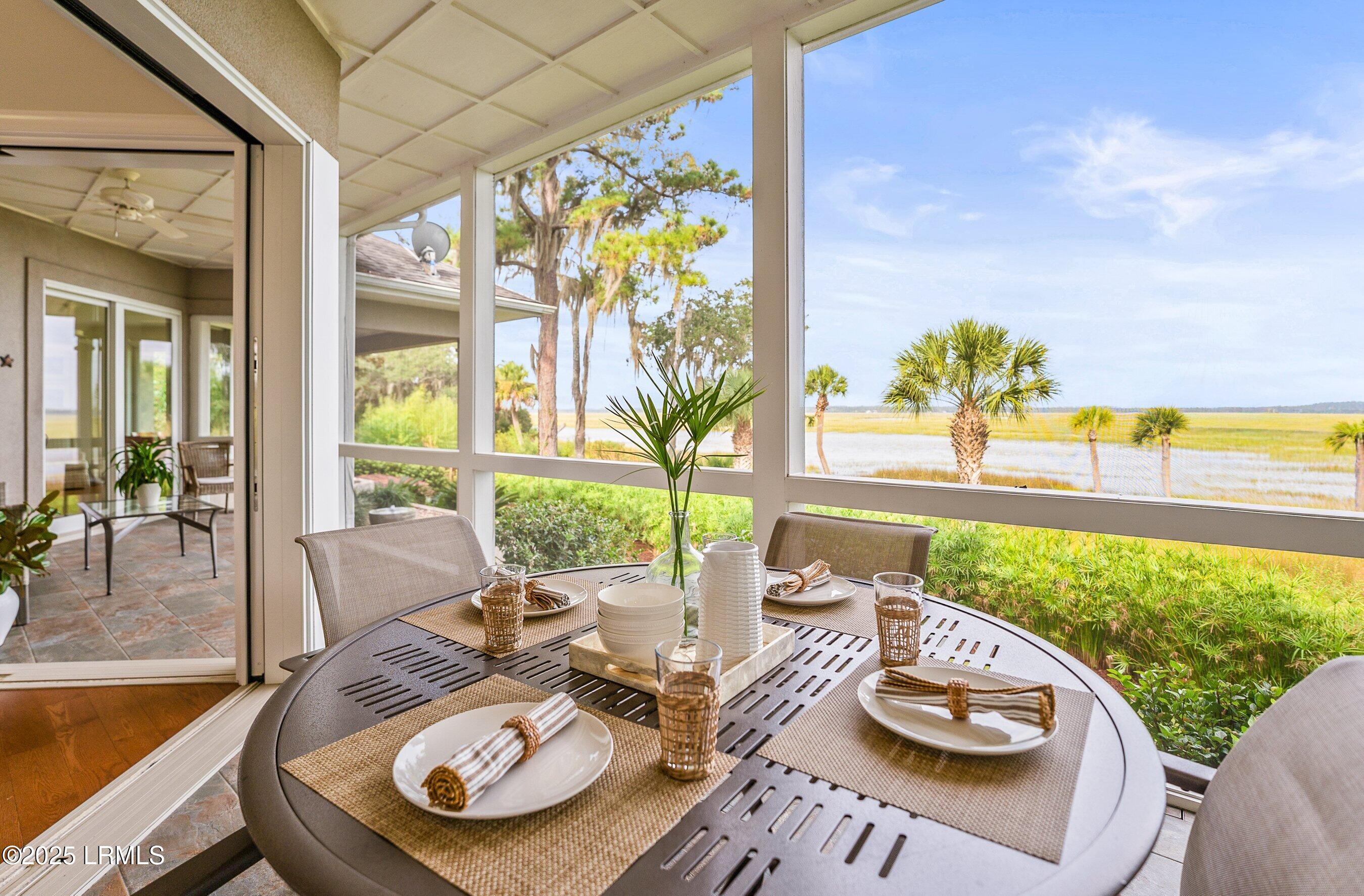 374 Dataw Drive St. Helena Island, SC 29920 - Photo 16 of 86 Porch w/Open Doors