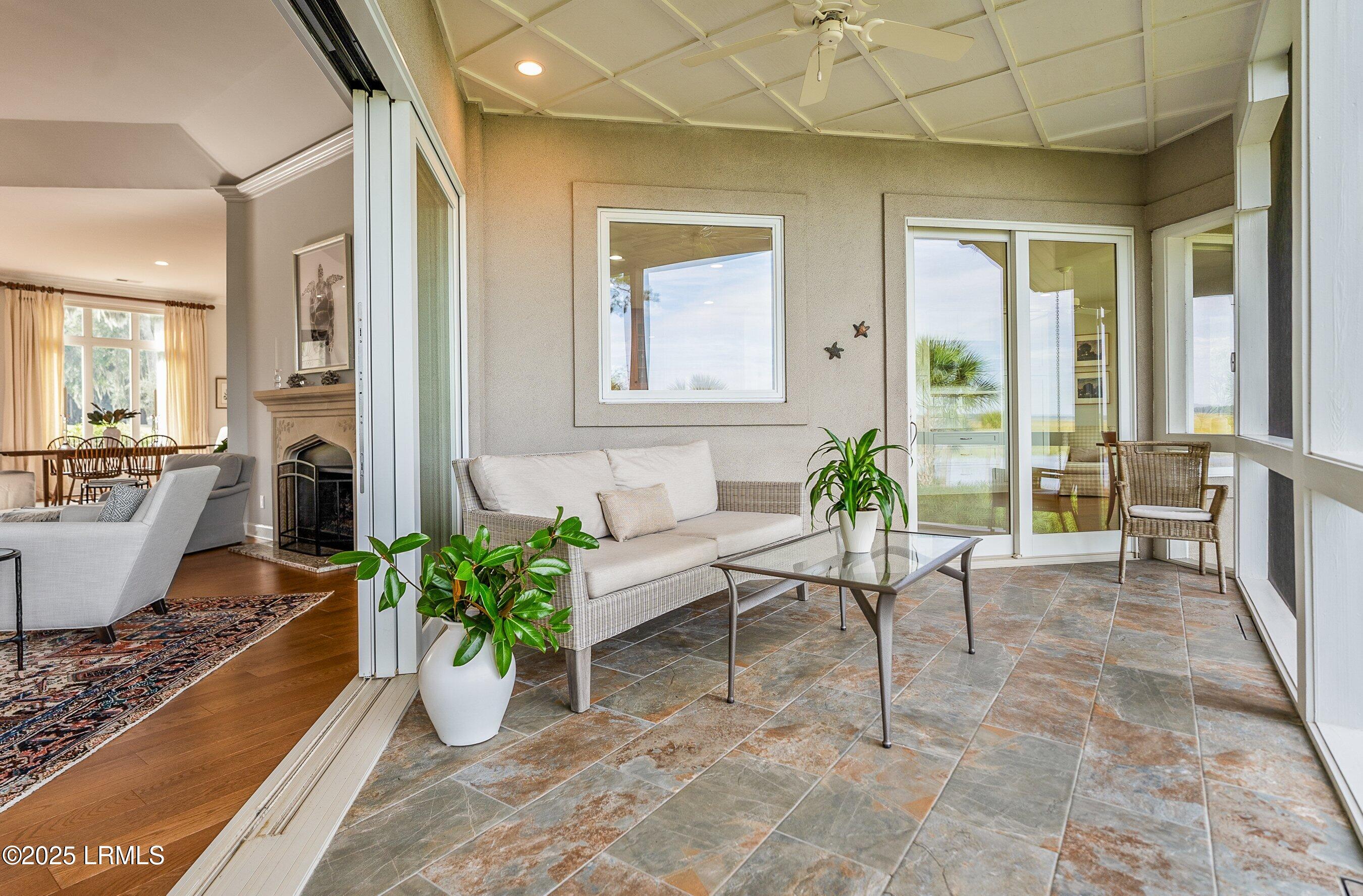 374 Dataw Drive St. Helena Island, SC 29920 - Photo 17 of 86 Porch w/Open Doors