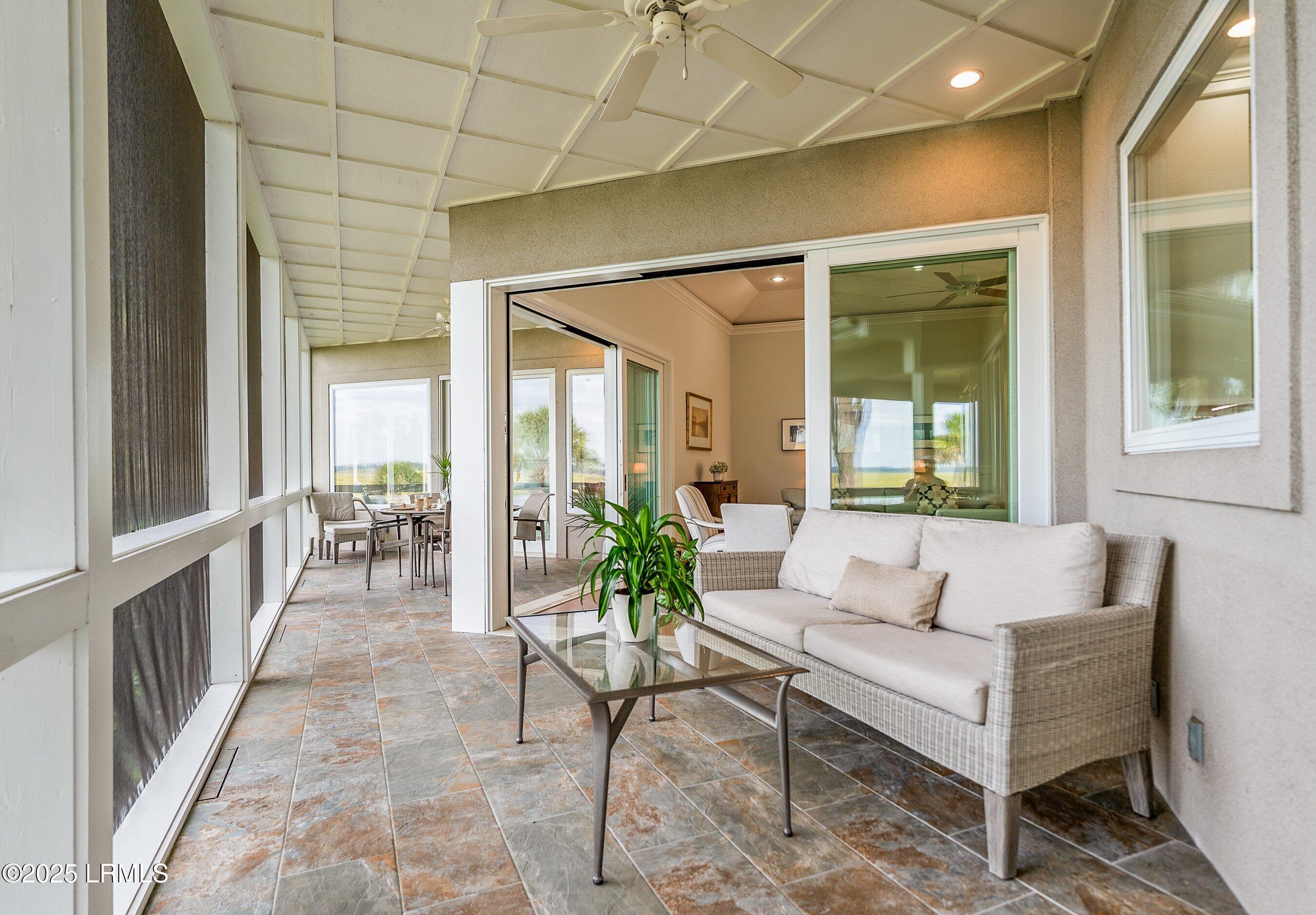 374 Dataw Drive St. Helena Island, SC 29920 - Photo 18 of 86 Porch w/Open Doors