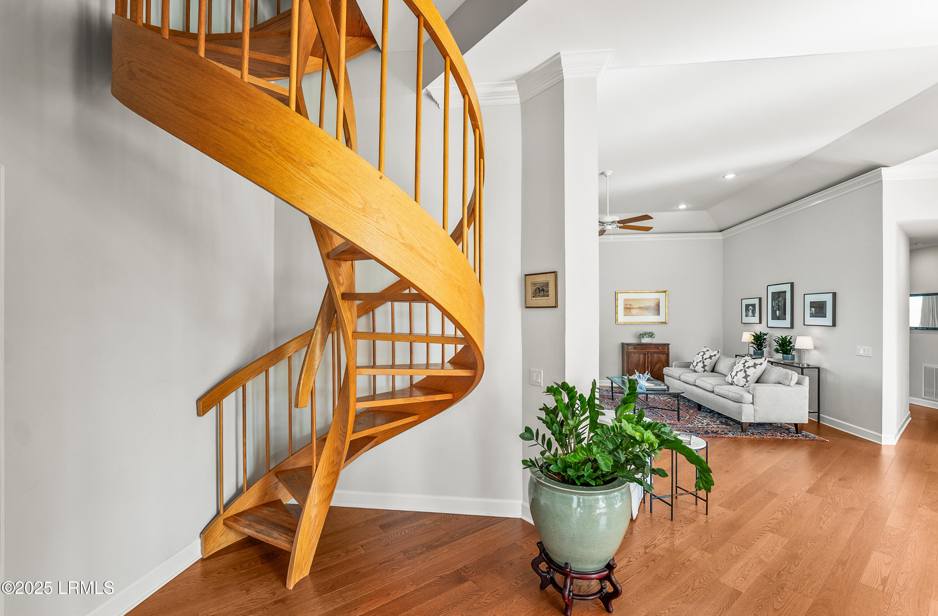 374 Dataw Drive St. Helena Island, SC 29920 - Photo 22 of 86 Helical Staircase