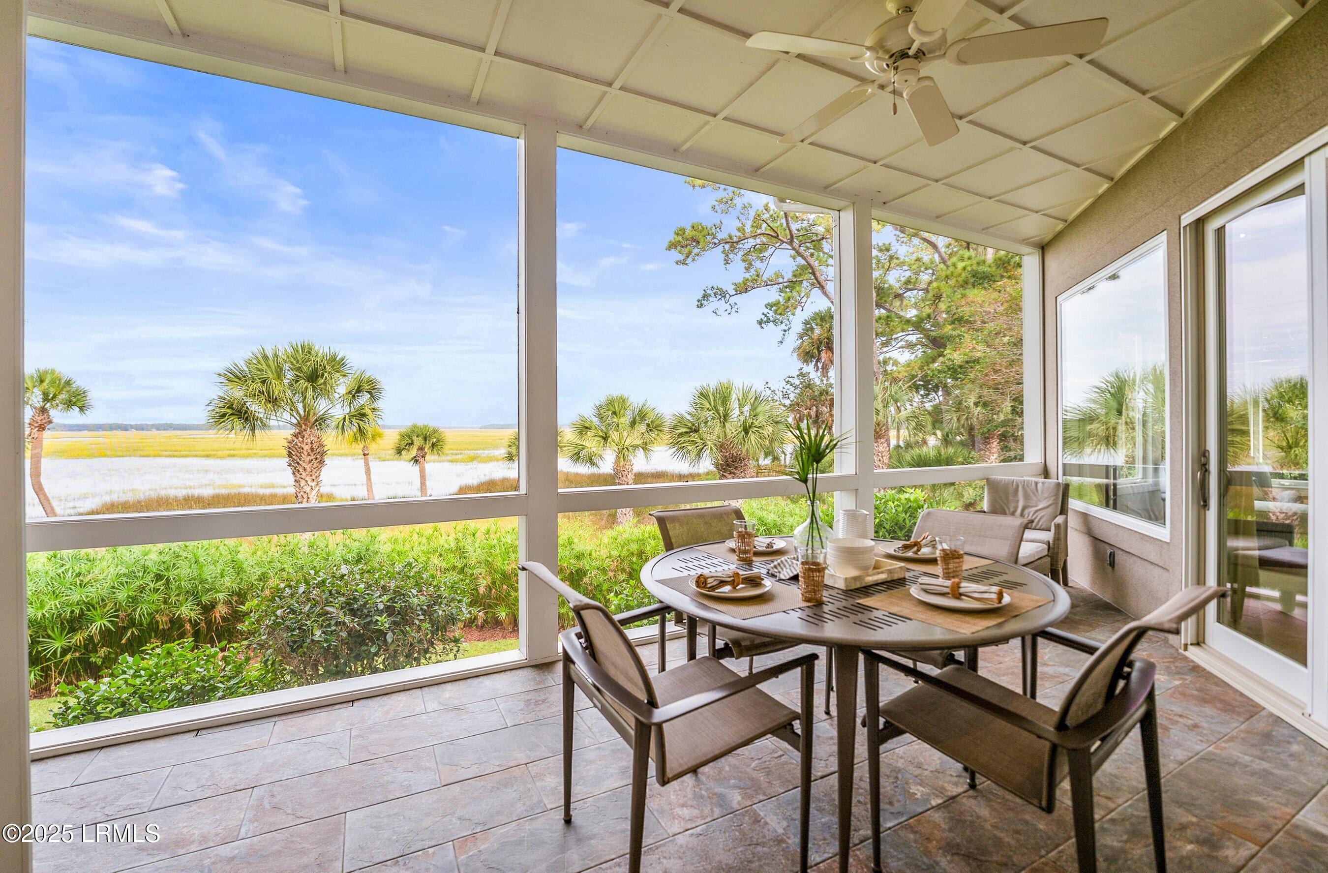 374 Dataw Drive St. Helena Island, SC 29920 - Photo 37 of 86 Screened Porch