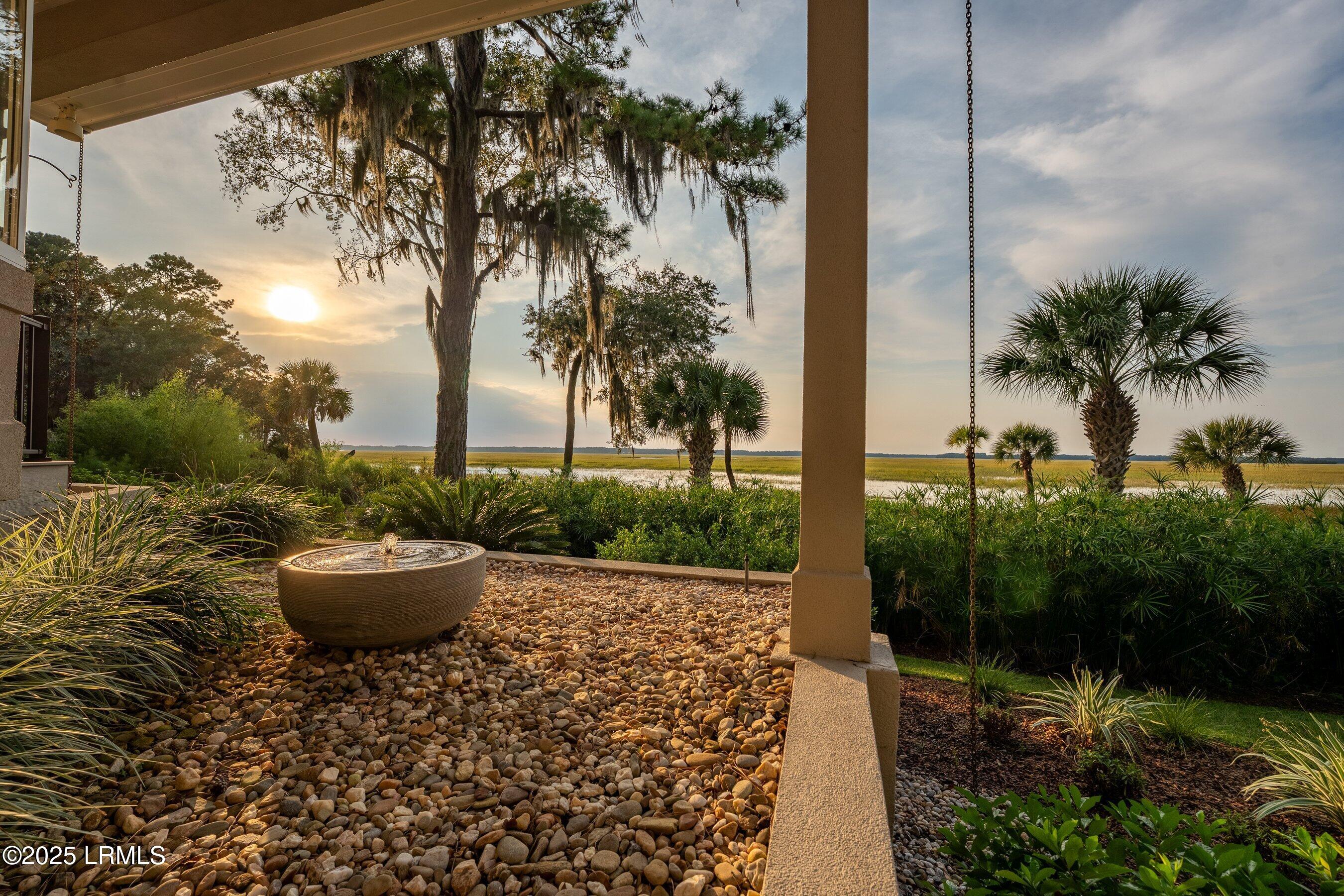374 Dataw Drive St. Helena Island, SC 29920 - Photo 4 of 86 Fountain Oasis - Twilight