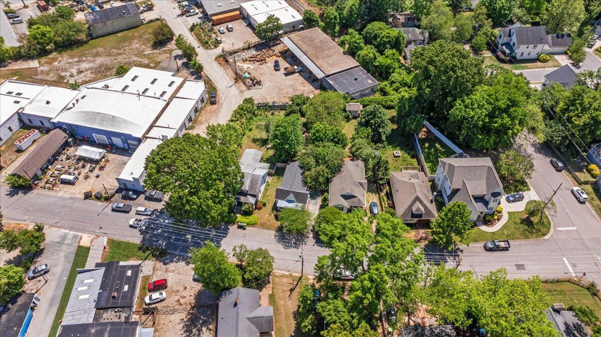 406 Pershing Road Raleigh, NC 27608 - Photo 26 of 29 an aerial view of residential house with outdoor space and street view