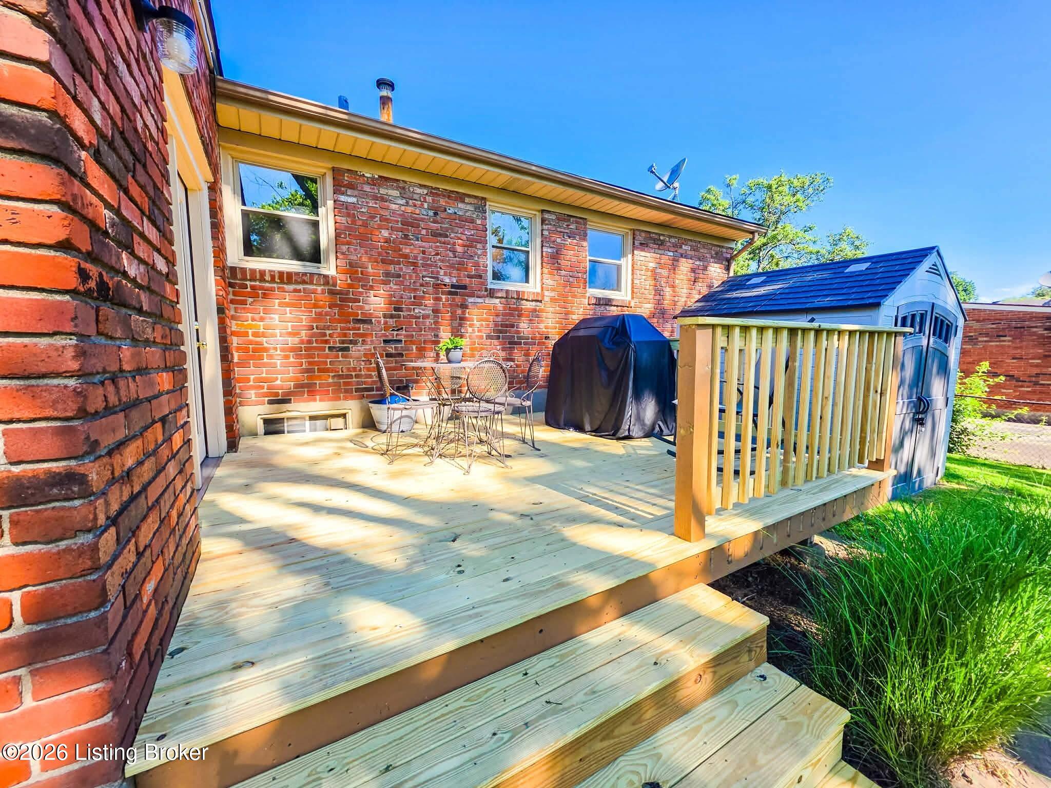 9322 Fairground Road Louisville, KY 40291 - Photo 7 of 24 Brand New Spacious Deck