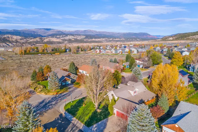 a view of a city with sitting space