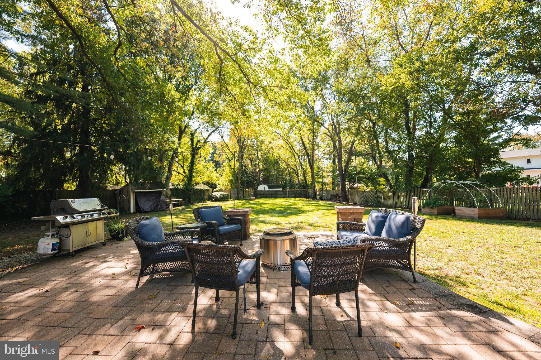 20 Melville Road Princeton Junction, NJ 08550 - Photo 47 of 74 Rear Patio & Fire Pit