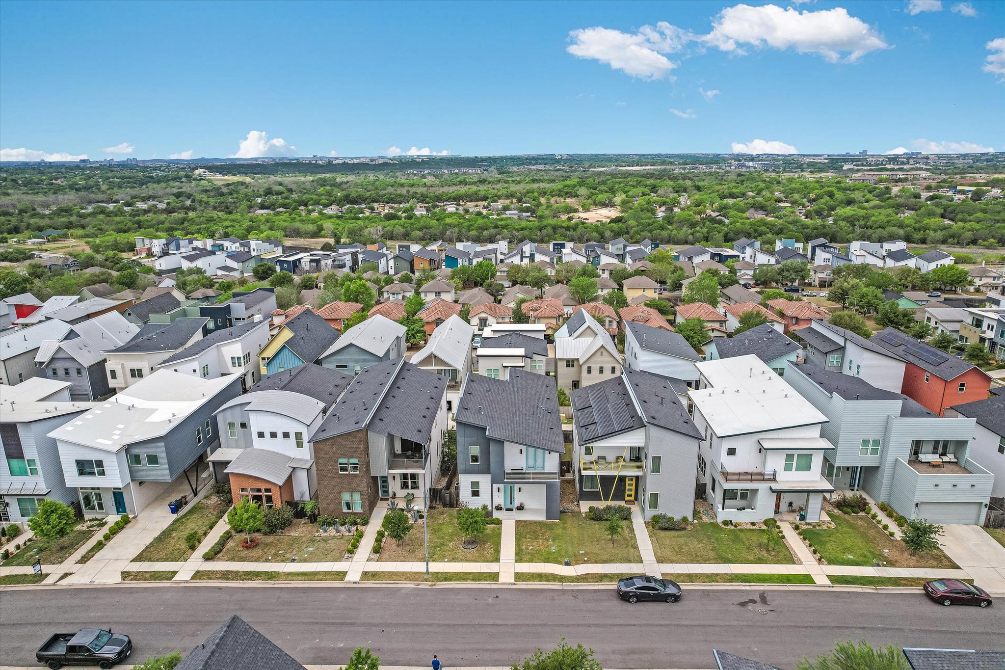 6136 Florencia Lane Austin, TX 78724 - Photo 36 of 40 Aerial perspective of suburban area