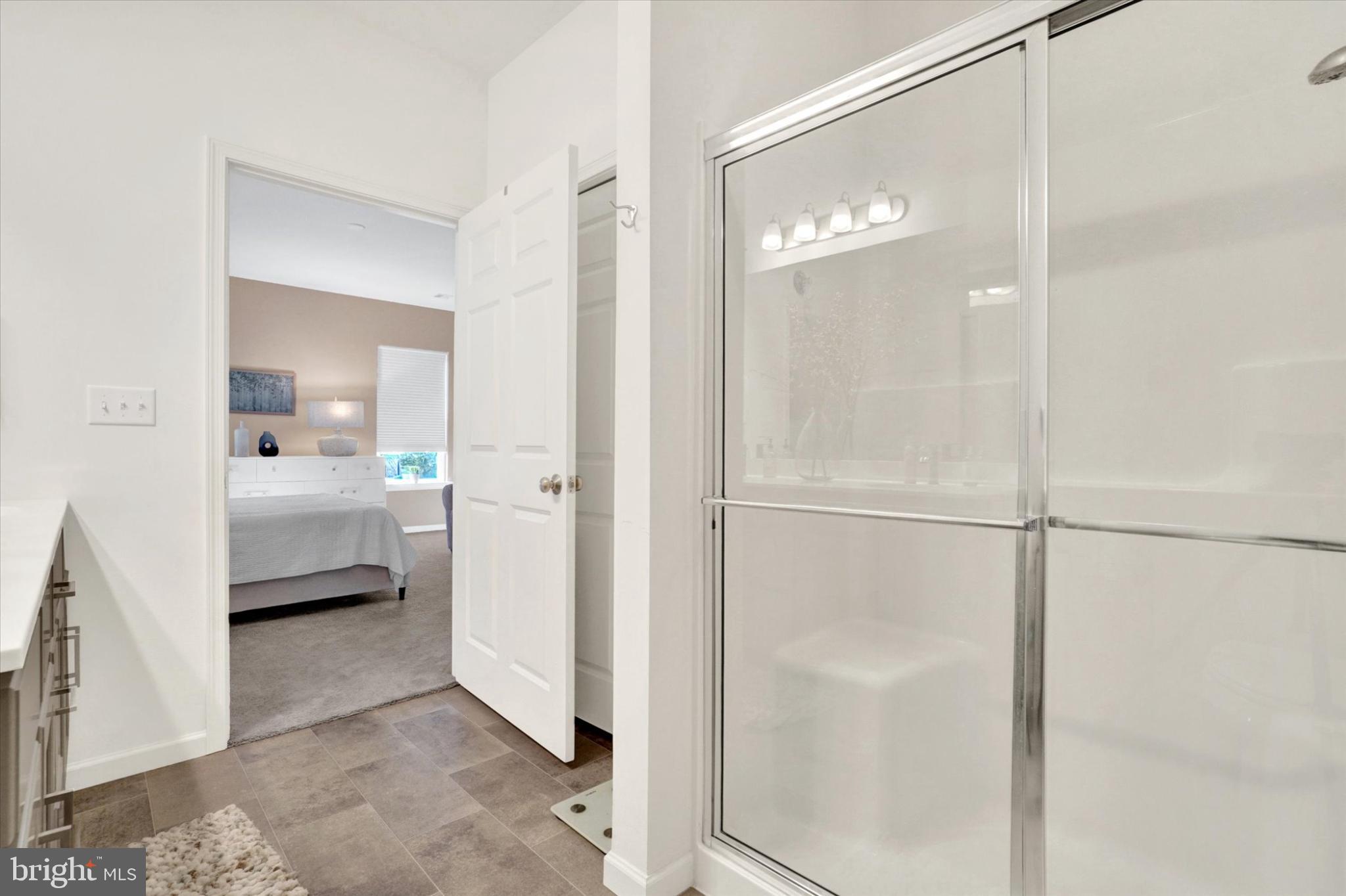 922 Shadowbrooke Dover, PA 17315 - Photo 19 of 25 a bathroom with a shower and a sink