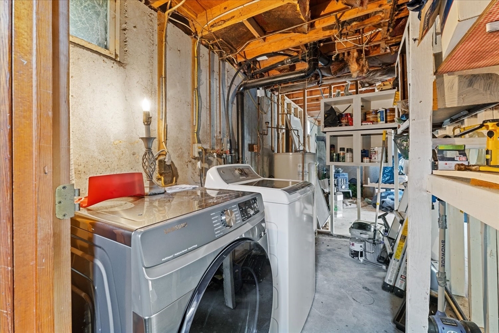 45 Tupelo Road South Kingstown, RI 02879 - Photo 17 of 28 a utility room with dryer and washer