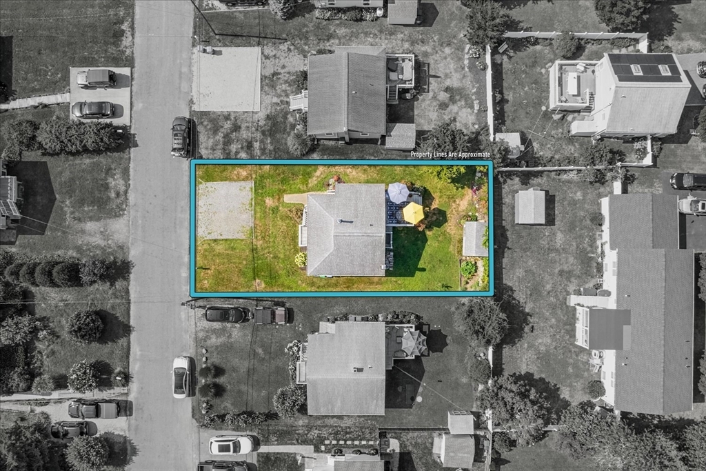 45 Tupelo Road South Kingstown, RI 02879 - Photo 26 of 28 an aerial view of a house with a swimming pool