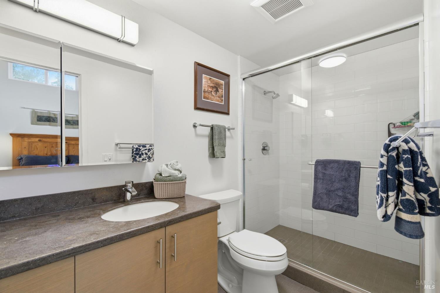 3223 Canfield Road Sebastopol, CA 95472 - Photo 57 of 58 Bathroom in apartment with Walk-in Shower