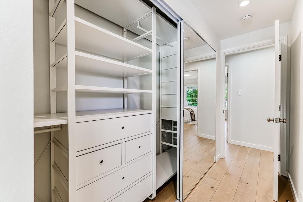 1349 Murchison Drive Millbrae, CA 94030 - Photo 55 of 66 a view of walk in closet with empty racks