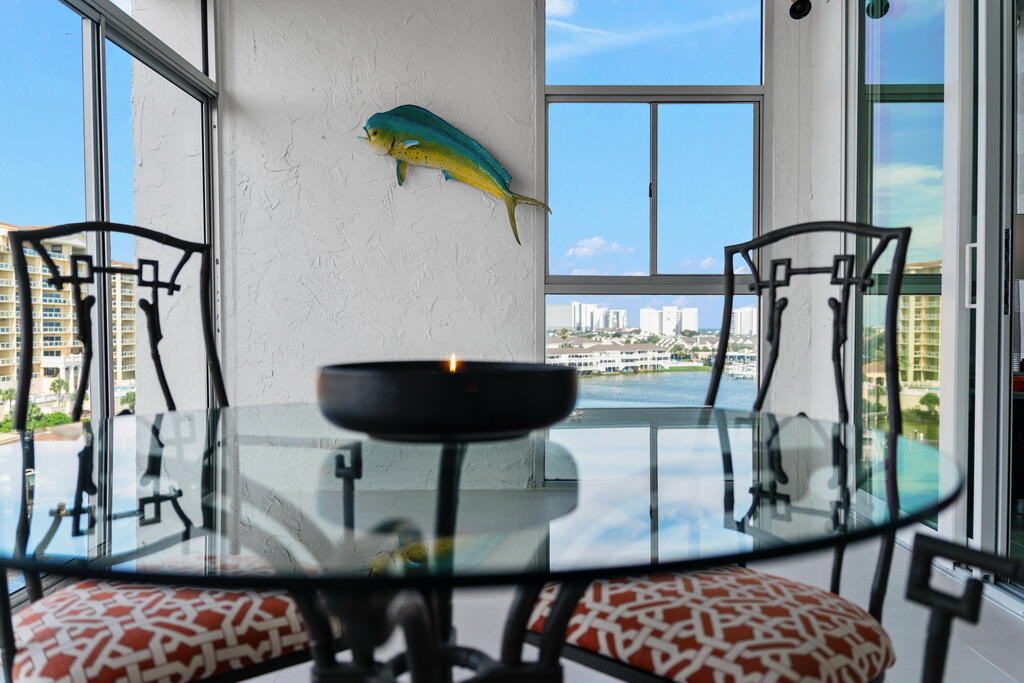 30 Moreno Point Road, Unit 701C Destin, FL 32541 - Photo 14 of 42 Patio w/ Views