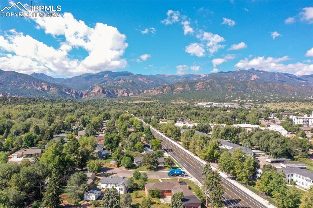 414 West Cheyenne Road Colorado Springs, CO 80906 - Photo 40 of 45 a view of city and mountain