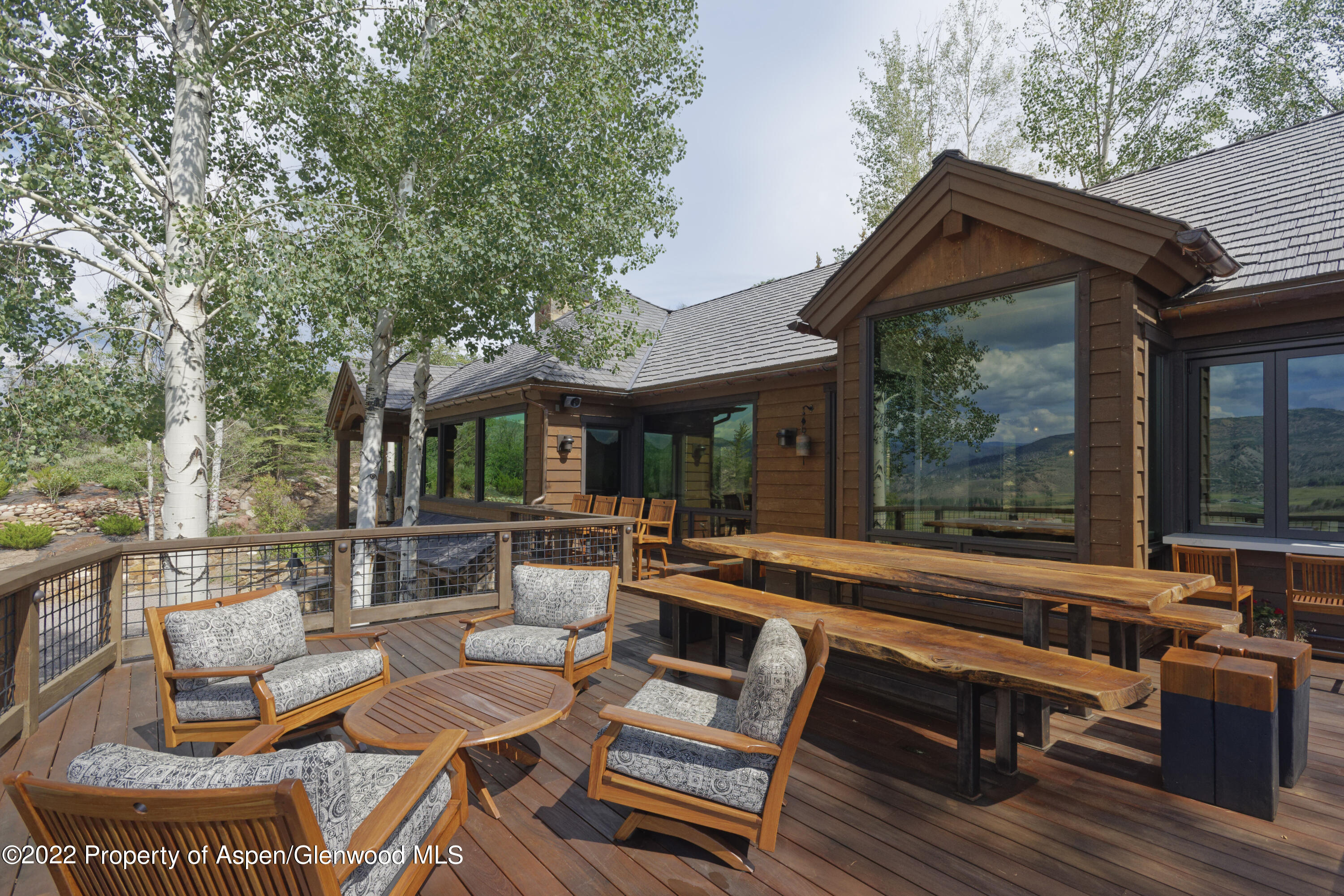 2322 Lazy O Road Snowmass, CO 81654 - Photo 33 of 42 a view of outdoor space yard deck and patio