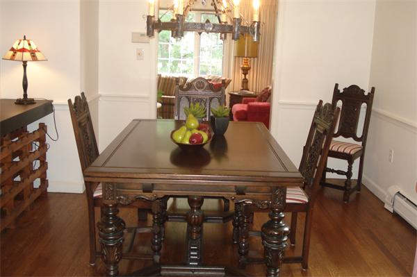 18 Peachtree Road Lexington, MA 02420 - Photo 8 of 22 a view of a dining room with furniture and wooden floor