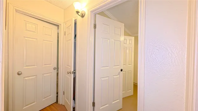a view of a bathroom with a shower curtain