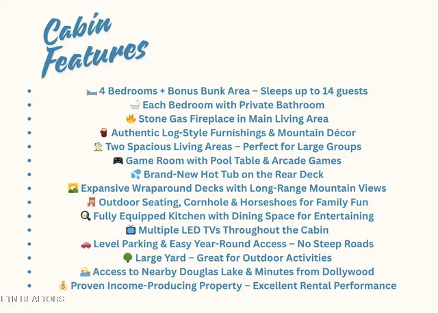 $825,000 | 2039 Oakmont Drive, Sevierville, TN 37876