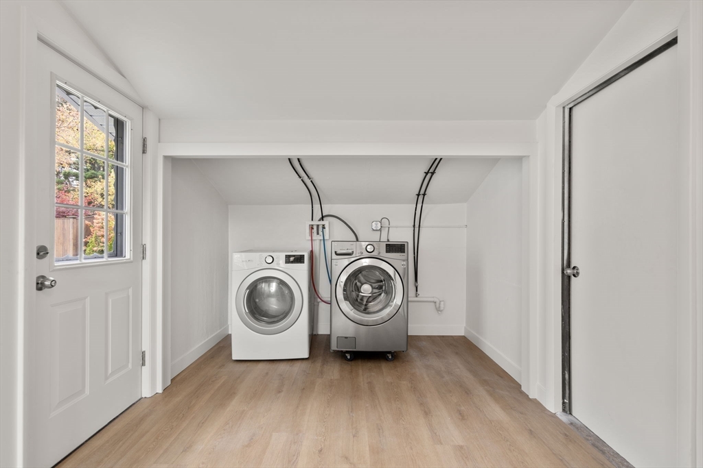 8 Clara Road Framingham, MA 01701 - Photo 11 of 41 a view of washer and dryer in a room