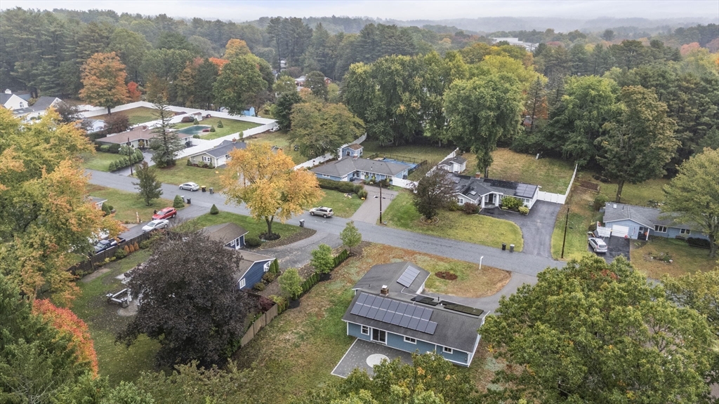 8 Clara Road Framingham, MA 01701 - Photo 38 of 41 an aerial view of a house with a yard