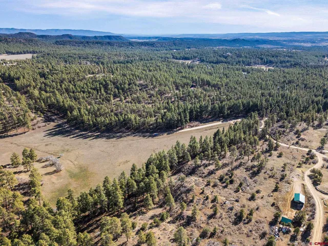 a view of an outdoor space with mountain view