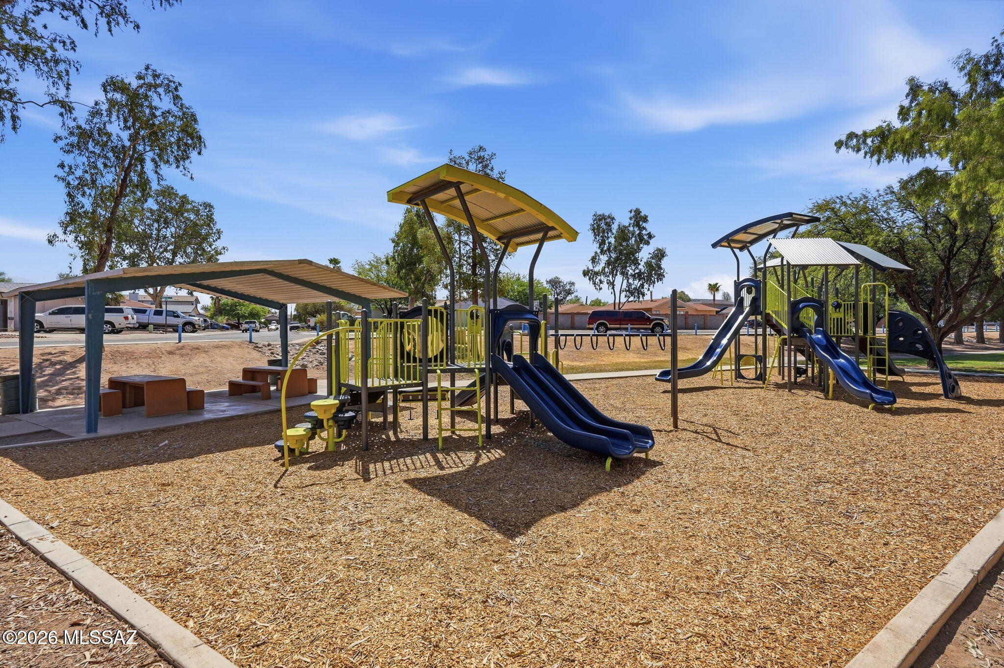 5791 North Moonbrook Road Tucson, AZ 85741 - Photo 36 of 40 Playground Equipment & Covered Picnic Area