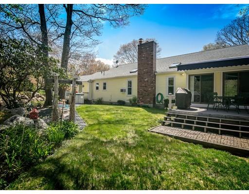 1 Long Boat Road Bourne, MA 02532 - Photo 27 of 29 a view of a house with backyard and garden