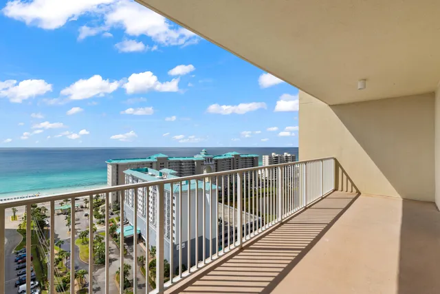 a view of balcony with staircase