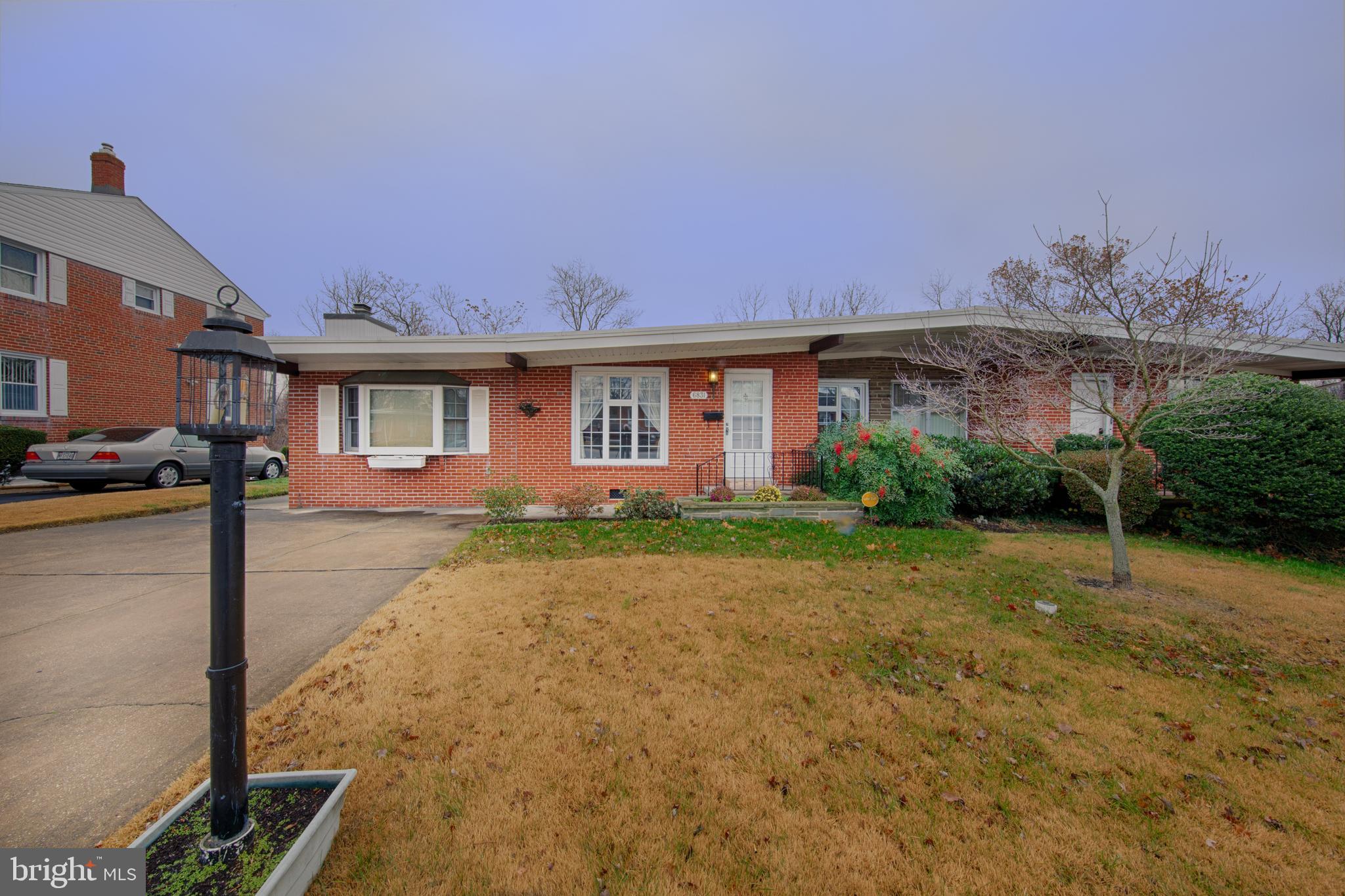 6831 Queens Ferry Road Baltimore, MD 21239 - Photo 1 of 30 Brick Semi-Detached with 2 Car Concrete Driveway