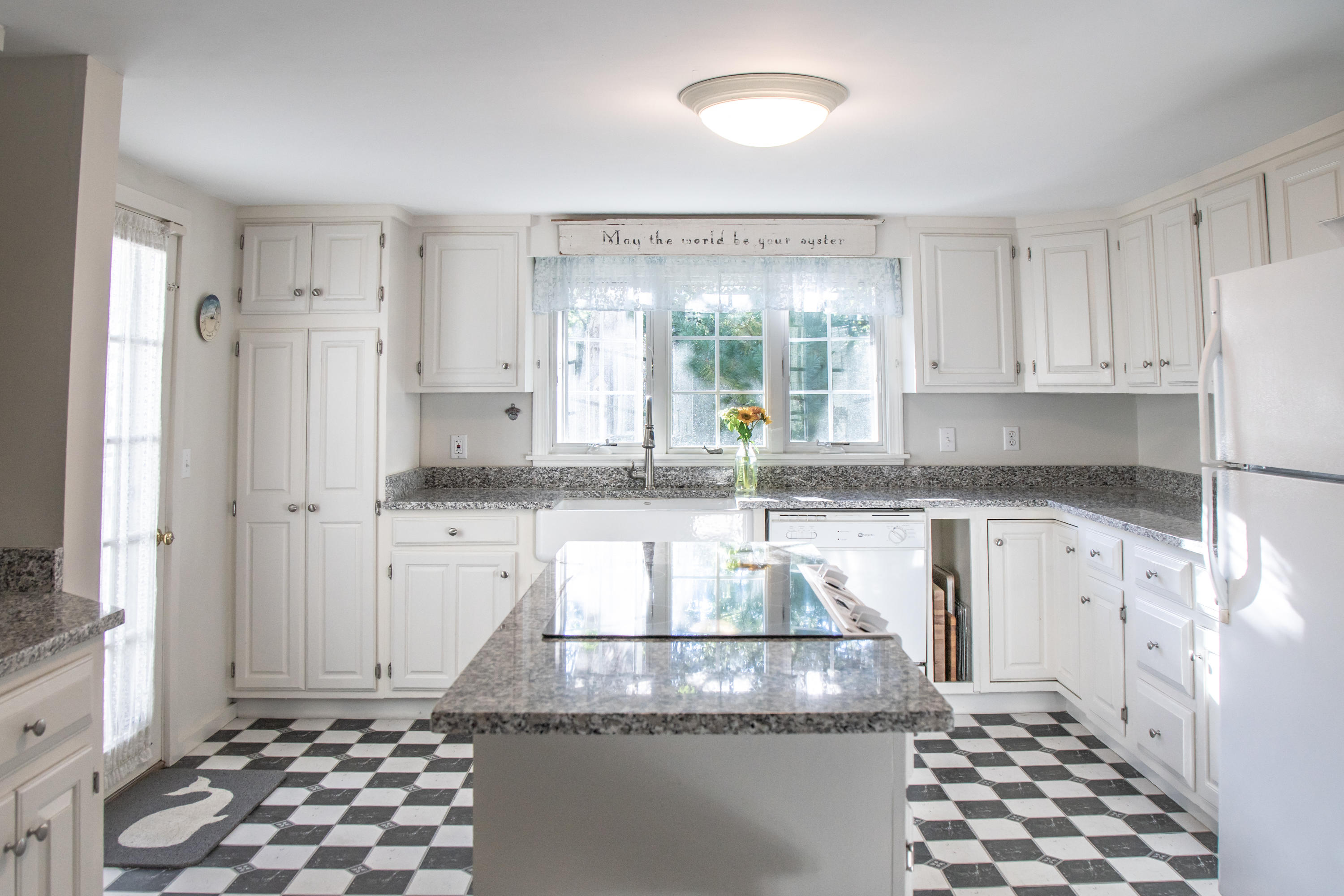 2 Fuller Road Centerville, MA 02632 - Photo 8 of 26 a kitchen with stainless steel appliances granite countertop a sink and a refrigerator