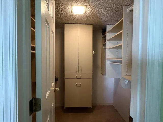a view of walk in closet