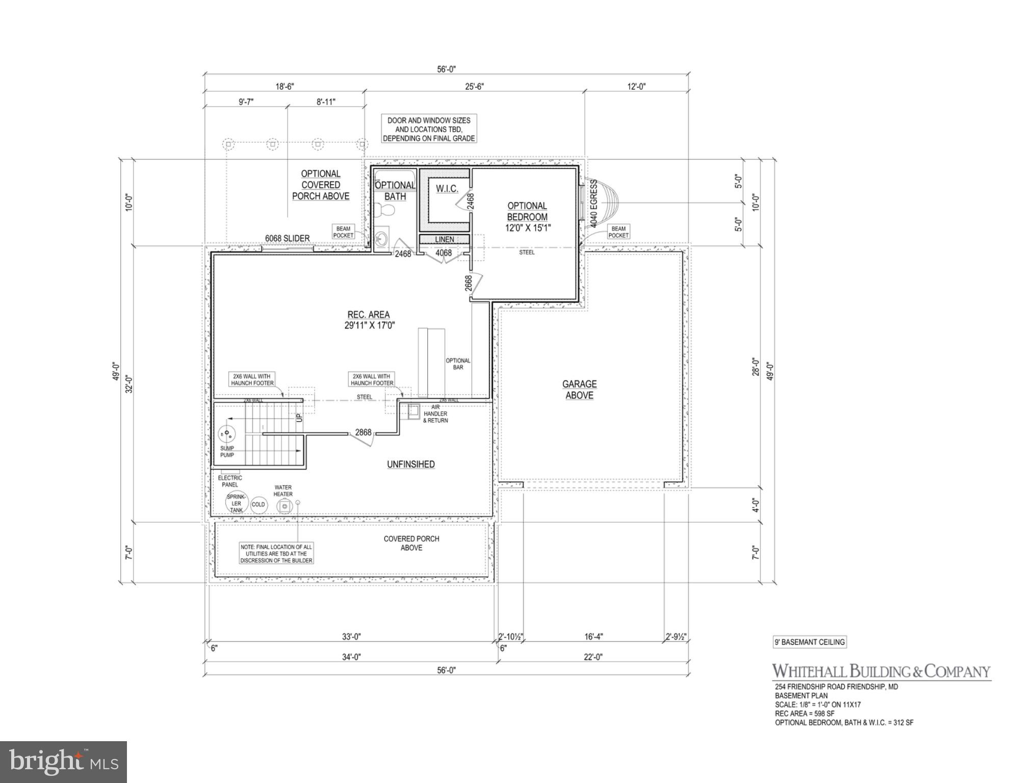 254 Friendship Road Tracys Landing, MD 20779 - Photo 12 of 22 Basement Level Layout