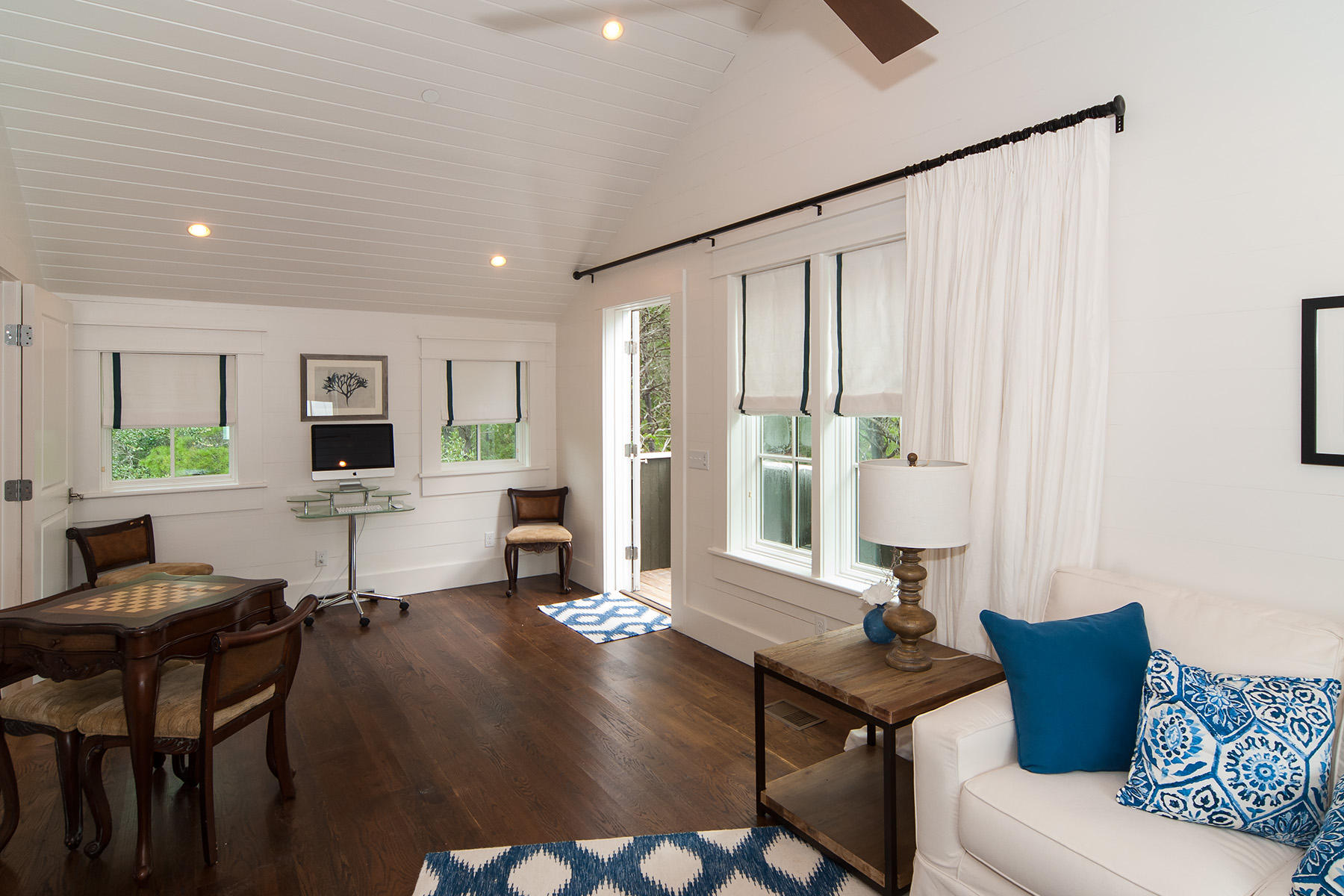 33 Bluff Lane Santa Rosa Beach, FL 32459 - Photo 22 of 37 a living room with furniture and a flat screen tv