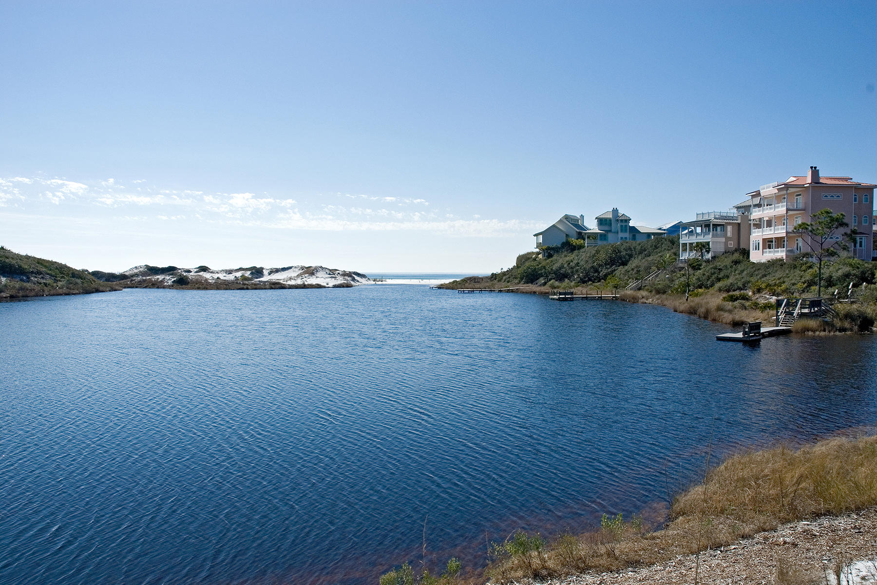 33 Bluff Lane Santa Rosa Beach, FL 32459 - Photo 26 of 37 a view of lake and ocean
