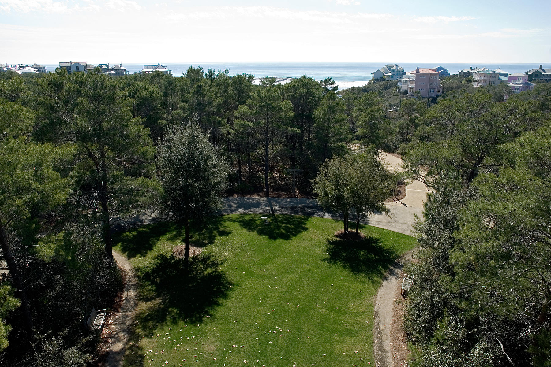 33 Bluff Lane Santa Rosa Beach, FL 32459 - Photo 33 of 37 a view of a garden with a tree