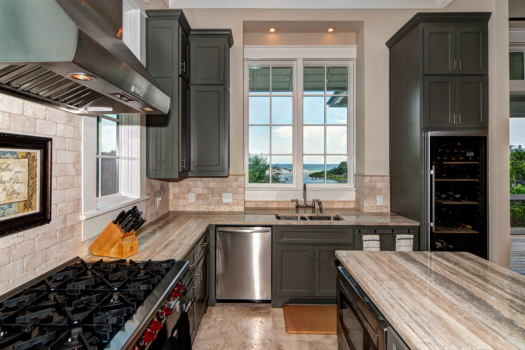 33 Bluff Lane Santa Rosa Beach, FL 32459 - Photo 10 of 37 a kitchen with a sink stove and window