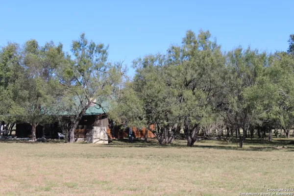 a view of road with trees